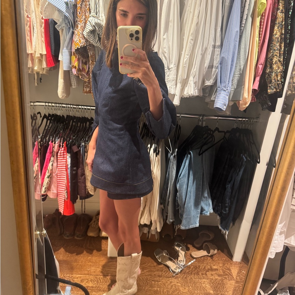 Denim Blue two piece set